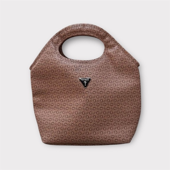 Guess Los Angeles Insulated Lunch Bag Tote
Leather Brown Logo - Picture 1 of 3